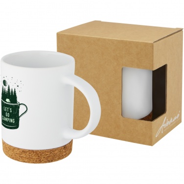 Logotrade promotional items photo of: Neiva 425 ml ceramic mug with cork base