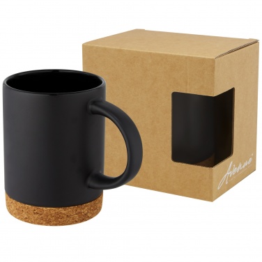 Logotrade advertising product picture of: Neiva 425 ml ceramic mug with cork base