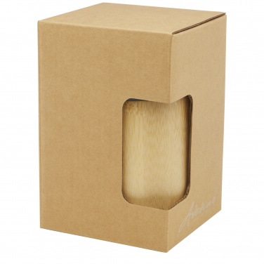 Logotrade promotional products photo of: Pereira 320 ml porcelain mug with bamboo outer wall