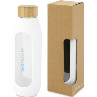 Logotrade business gifts photo of: Tidan 600 ml borosilicate glass bottle with silicone grip