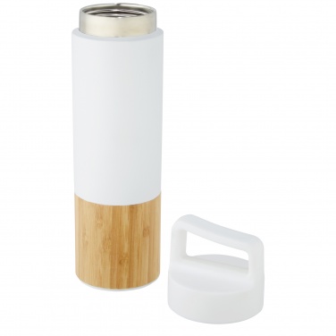 Logotrade promotional merchandise picture of: Torne 540 ml  stainless steel bottle with bamboo outer wall