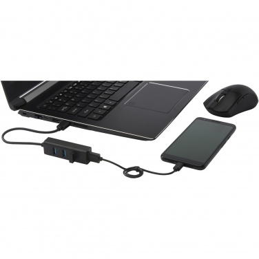 Logotrade promotional merchandise picture of: ADAPT aluminum USB 3.0 hub
