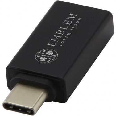 Logotrade promotional item image of: ADAPT aluminum USB-C to USB-A 3.0 adapter