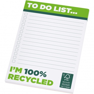 Logotrade promotional products photo of: Desk-Mate® A6 recycled notepad