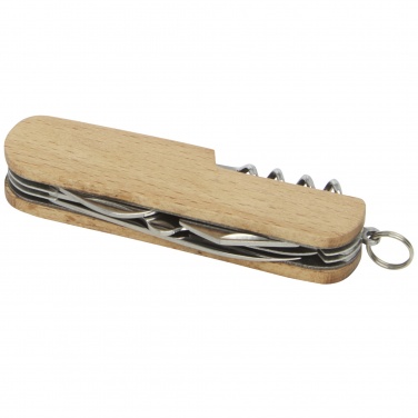 Logo trade business gift photo of: Richard 7-function wooden pocket knife