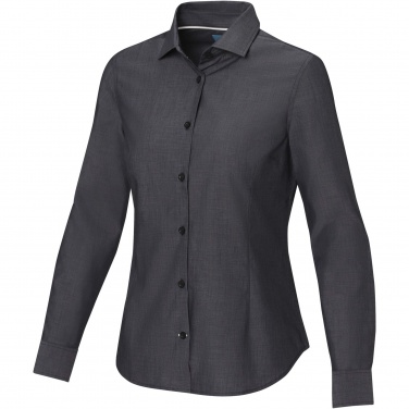 Logo trade promotional product photo of: Cuprite long sleeve women's organic shirt