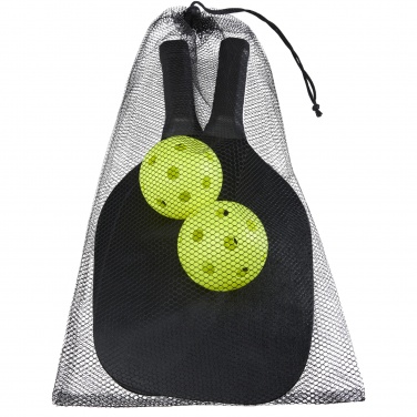 Logo trade promotional merchandise photo of: Enrique paddle set in mesh pouch