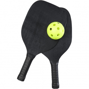Logo trade promotional giveaways image of: Enrique paddle set in mesh pouch
