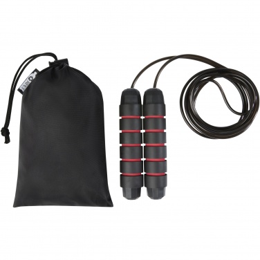 Logo trade corporate gifts picture of: Austin soft skipping rope in recycled PET pouch