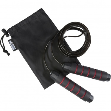 Logotrade promotional product image of: Austin soft skipping rope in recycled PET pouch