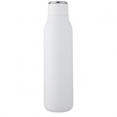 Logo trade promotional merchandise photo of: Marka 600 ml copper vacuum insulated bottle with metal loop