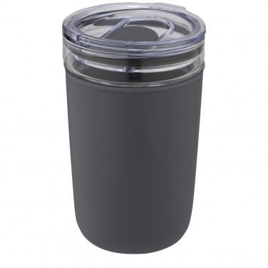 Logo trade business gifts image of: Bello 420 ml glass tumbler with recycled plastic outer wall