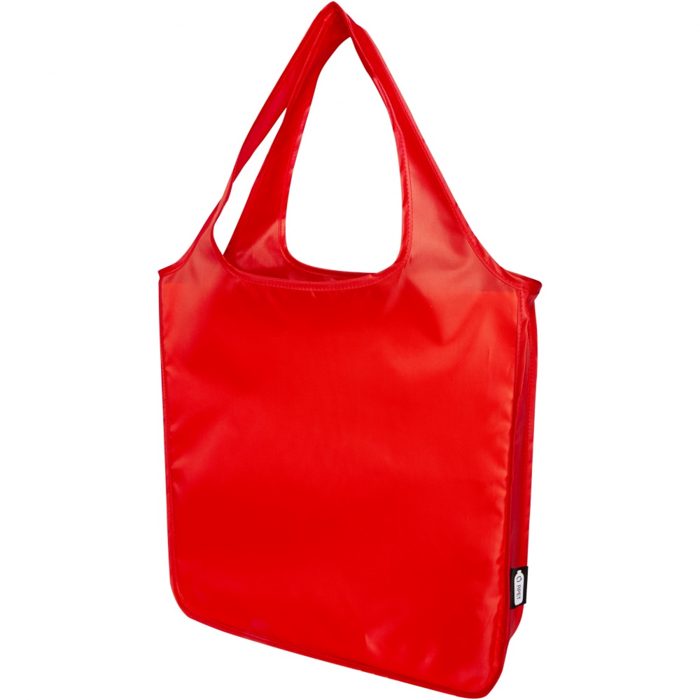 Logo trade advertising products image of: Ash RPET large foldable tote bag 14L