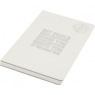 Logotrade promotional giveaway picture of: Dairy Dream A5 size reference recycled milk cartons spineless notebook