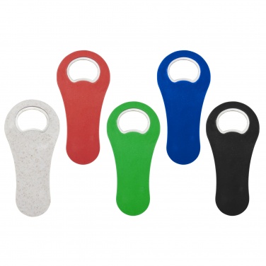 Logo trade corporate gifts image of: Schyn wheat straw bottle opener