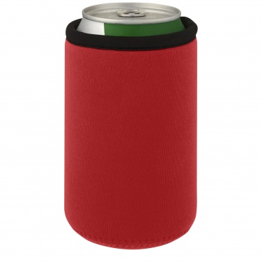 Logo trade promotional item photo of: Vrie recycled neoprene can sleeve holder