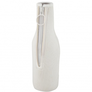 Logo trade business gift photo of: Fris recycled neoprene bottle sleeve holder