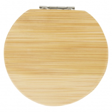 Logotrade advertising products photo of: Afrodit bamboo pocket mirror