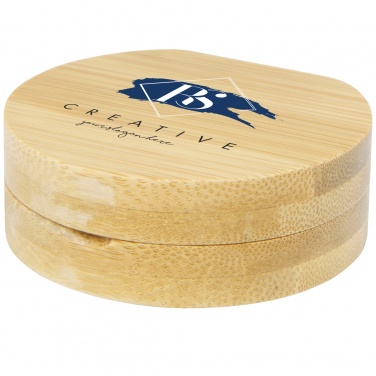 Logotrade promotional merchandise image of: Afrodit bamboo pocket mirror