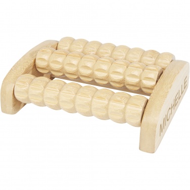 Logo trade promotional products picture of: Venis bamboo foot massager