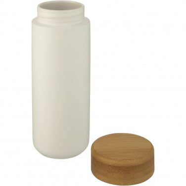 Logotrade promotional product picture of: Lumi 300 ml ceramic tumbler with bamboo lid