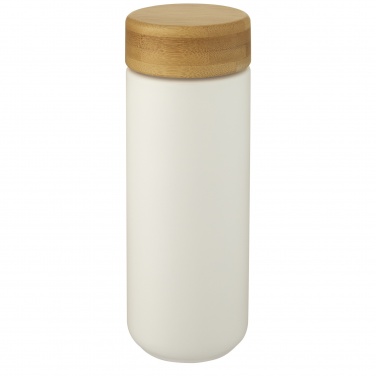 Logotrade promotional items photo of: Lumi 300 ml ceramic tumbler with bamboo lid