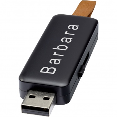Logo trade promotional products picture of: Gleam 8GB light-up USB flash drive
