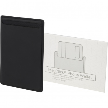 Logo trade advertising products image of: Magclick phone wallet