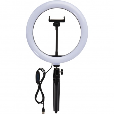 Logotrade promotional gifts photo of: Studio ring light for selfies and vlogging with phone holder and tripod