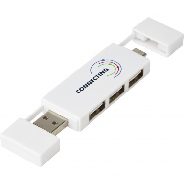 Logo trade promotional gifts image of: Mulan dual USB 2.0 hub