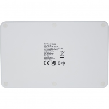 Logotrade corporate gift picture of: Medake 10W bamboo wireless charger