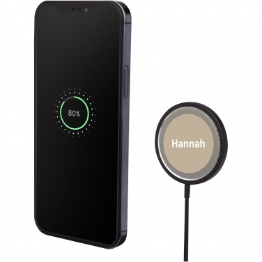 Logotrade promotional gift image of: Magclick 15W aluminium wireless charger