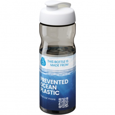 Logo trade corporate gifts image of: H2O Active® Eco Base 650 ml flip lid sport bottle