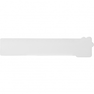 Logo trade advertising products image of: Tait 15 cm house-shaped recycled plastic ruler