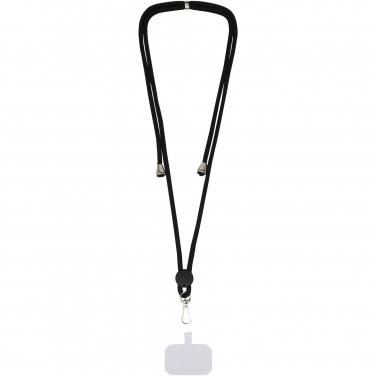 Logo trade promotional gift photo of: Kubi phone lanyard