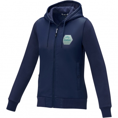 Logo trade business gifts image of: Darnell women's hybrid jacket