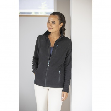 Logotrade business gifts photo of: Amber women's GRS recycled full zip fleece jacket