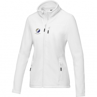 Logotrade promotional merchandise photo of: Amber women's GRS recycled full zip fleece jacket