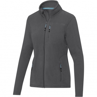 Logotrade promotional item picture of: Amber women's GRS recycled full zip fleece jacket