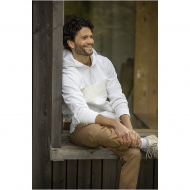 Logotrade advertising product image of: Sayan men's half zip anorak hooded sweater