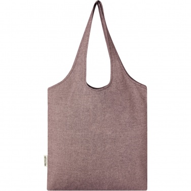 Logotrade corporate gift image of: Pheebs 150 g/m² recycled cotton trendy tote bag 7L