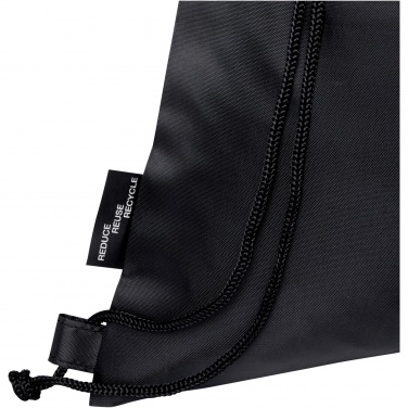 Logotrade promotional giveaway image of: Ash recycled foldable drawstring bag 7L