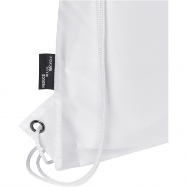 Logo trade corporate gifts picture of: Adventure recycled insulated drawstring bag 9L