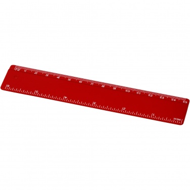 Logotrade corporate gift image of: Refari 15 cm recycled plastic ruler