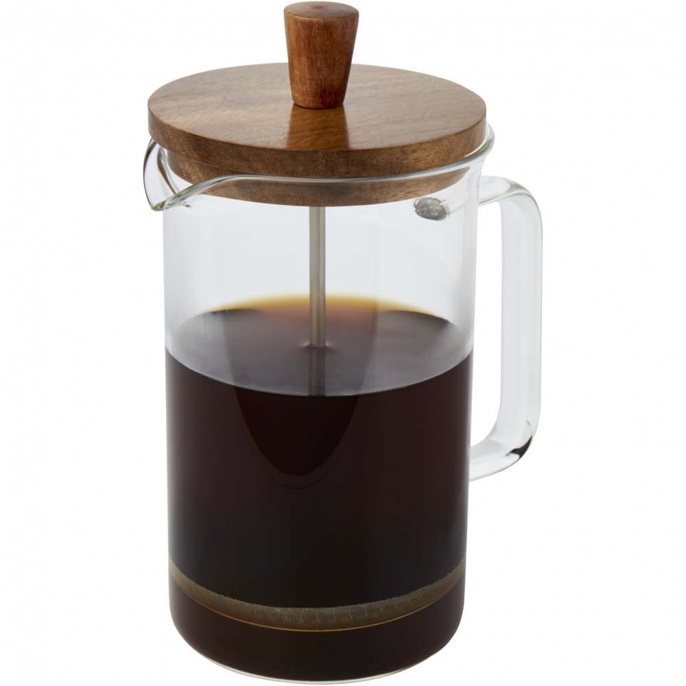 Logo trade promotional item photo of: Ivorie 600 ml coffee press 