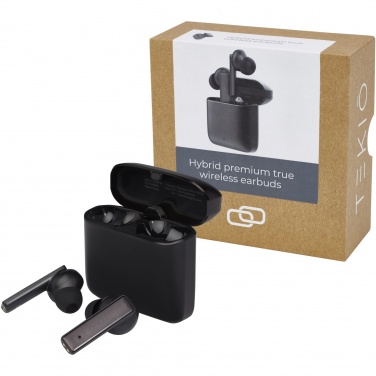 Logo trade promotional merchandise image of: Hybrid premium True Wireless earbuds