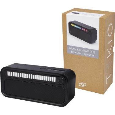 Logotrade corporate gift picture of: Music Level 5W RGB mood light Bluetooth® speaker