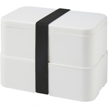Logo trade promotional gift photo of: MIYO double layer lunch box