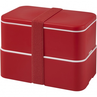 Logo trade promotional giveaways image of: MIYO double layer lunch box
