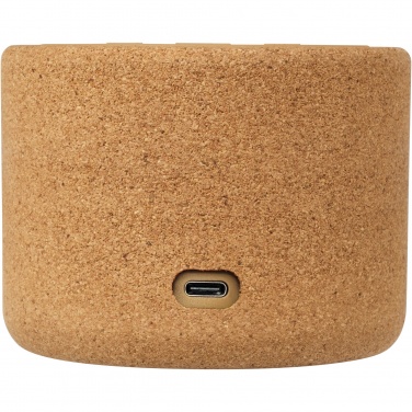 Logo trade promotional merchandise image of: Cerris 5W cork Bluetooth® speaker